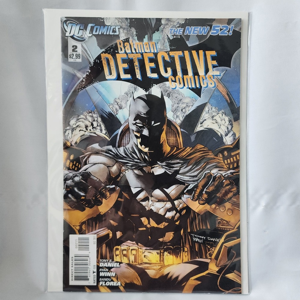 Batman Detective DC Comics #2 Dec 2011 Collectible The‎ New 52 Justice League